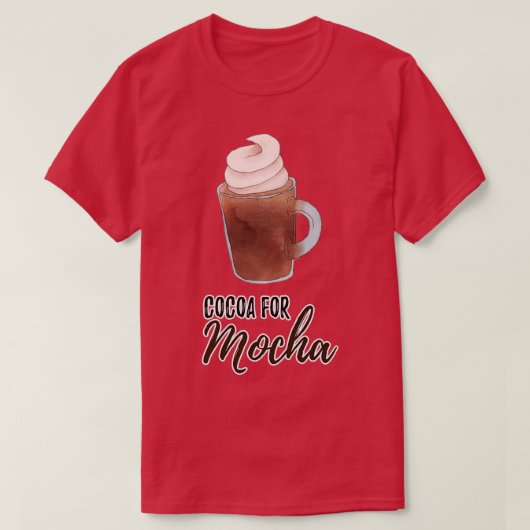 T-shirt cacao pour Mocha 2 (Design devant)