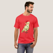 T-shirt Cacatoès extrêmement festif (Devant entier)