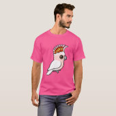 T-shirt Cacatoès rose de Birdorable (Devant entier)