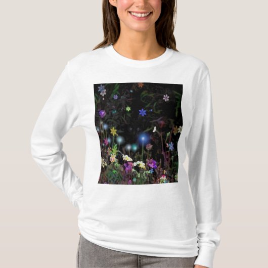 T-SHIRT CACHAGE DU CHAT (Devant)