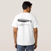 T-shirt cachalot (Dos entier)