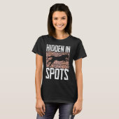 T-shirt Caché dans les endroits Leopard (Devant entier)