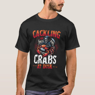 T-shirt Cacker des crabes à Dusk Funny Grim Summerween Bea
