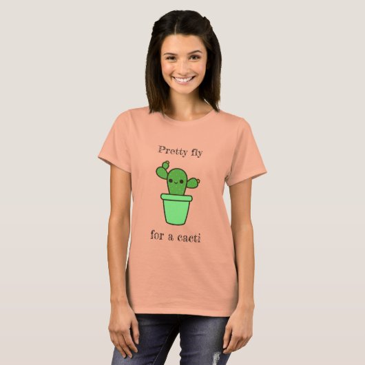 T-shirt Cactupun (Devant entier)