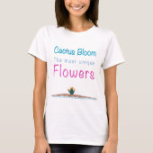 T-shirt Cactus Bloom (Devant)