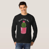 T-shirt Cactus Cactus Cactus Introvert Dont Me Serrer Plan (Devant entier)