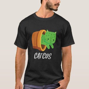 T-shirt Cactus Chat Amateur de Cactus Épines Plante Désert