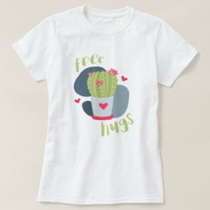 T-shirt Cactus Coeurs et Coeurs Gratuits