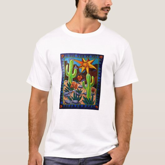 T-shirt Cactus dans le sud-ouest (Devant)