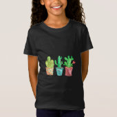 T-Shirt Cactus d'aquarelle (Devant)
