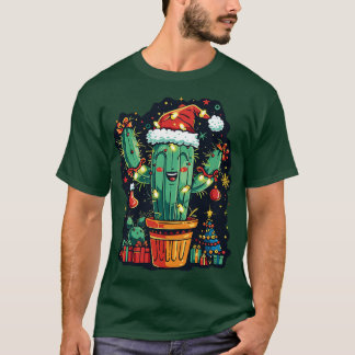 T-shirt Cactus de Noël
