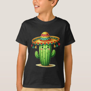 T-shirt Cactus Drôle Cinco De Mayo Garçons Tout-Petits Enf