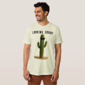 T-shirt Cactus en Lunettes Look Sharp - ELGIS (Devant entier)