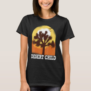 T-shirt Cactus - Enfant du désert - Mojave - environnement