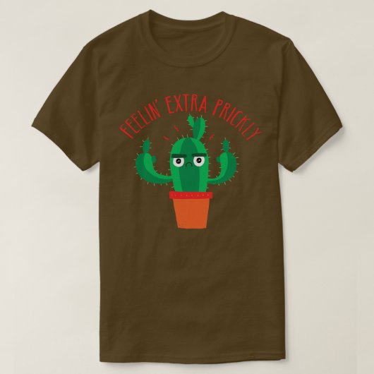 T-shirt Cactus Extra Prickly (Design devant)