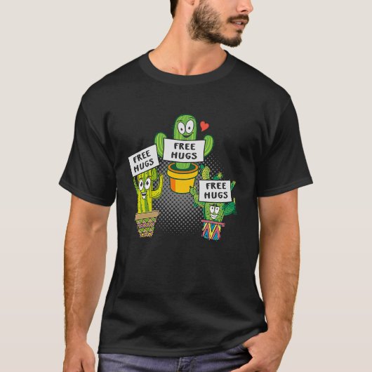 T-shirt Cactus Hors Hugs Cactus (Devant)