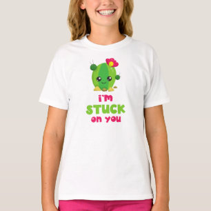 T-shirt Cactus mignonne, Kawaii Cactus, je suis coincé sur