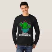 T-shirt Cactus No Hugs today (Devant entier)