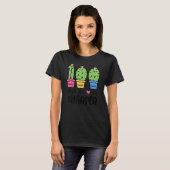T-shirt Cactus Plus Vif 100 Jours 100 Jours D'École (Devant entier)