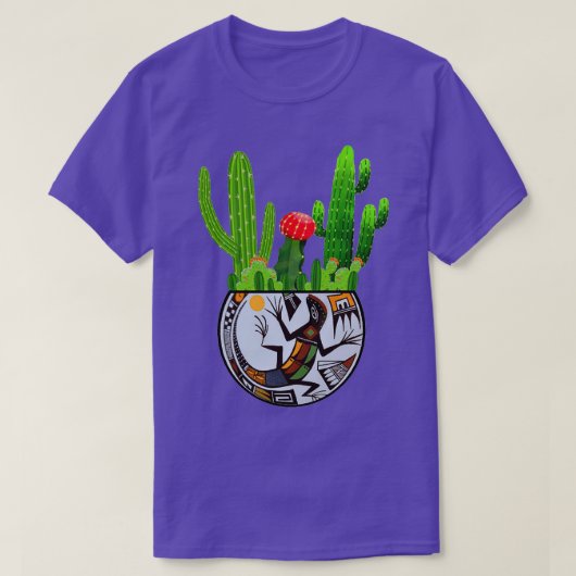 T-shirt Cactus Pottery (Design devant)