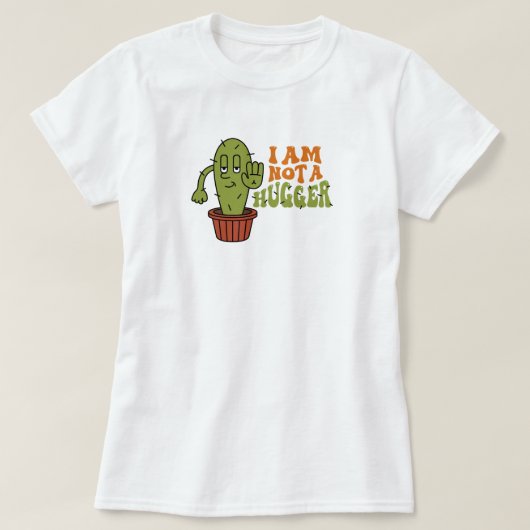 T-shirt Cactus Sarcastique Drôle (Design devant)