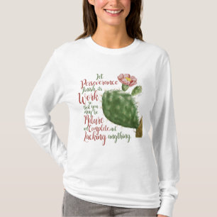 T-shirt Cactus vintage de J P Redouté illustré