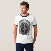 T-shirt Cadavre à capuchon (Devant entier)