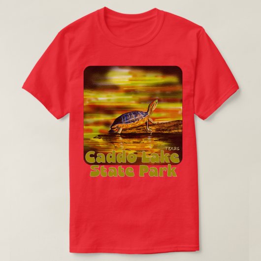 T-shirt Caddo Lake State Park Texas (Design devant)
