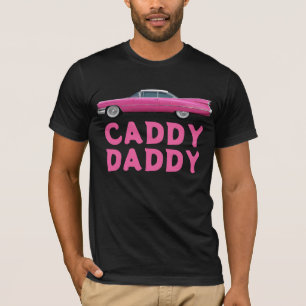 T-SHIRT CADDY ROSE DE VOITURE CLASSIQUE DADDY DAD