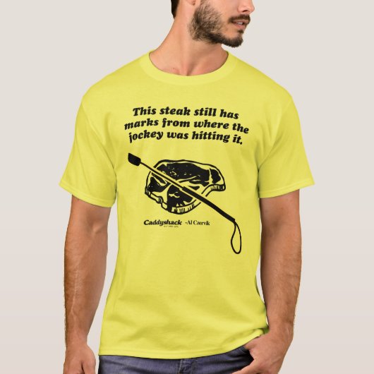 T-shirt Caddyshack | Ce Steak A Encore Des Marques (Devant)