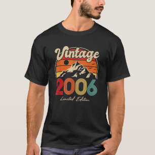 T-shirt Cadeau 20 Ans Ancien Cadeau D'anniversaire Fabriqu