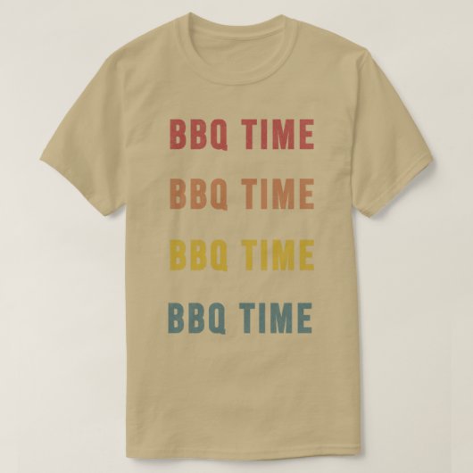 T-shirt cadeau 2 barbecues (Design devant)