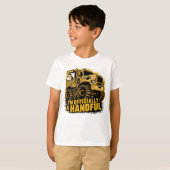 T-shirt Cadeau 5e anniversaire Garçons Filles Poignées Mon (Devant entier)