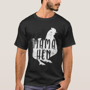 T-shirt Cadeau à thème poule Mama Hen pour les propriétair