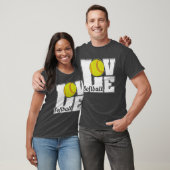 T-shirt Cadeau AMOUR DE SOFTBALL (Unisexe)