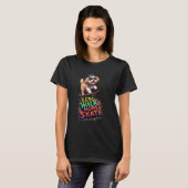 T-shirt Cadeau amusant de planche à roulettes pour les pro (Devant entier)