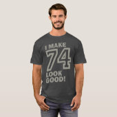 T-shirt Cadeau Anniversaire 74 Ans (Devant entier)