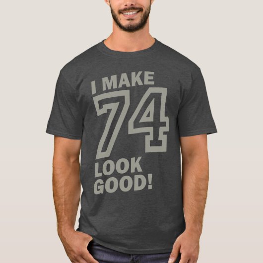 T-shirt Cadeau Anniversaire 74 Ans (Devant)