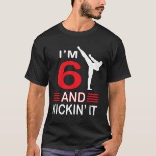 T-shirt Cadeau Anniversaire Martial Arts Cadeaux Garçons F