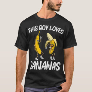 T-shirt Cadeau Banana Pour Garçons Hommes Banane Tropical