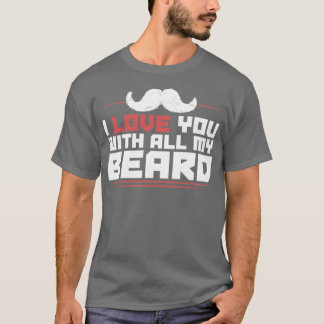T-shirt Cadeau barbu à barbe à barbe 23