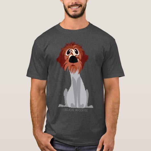 T-shirt Cadeau BELIEVER rétro (Devant)