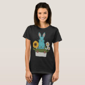 T-shirt Cadeau boîte d'articles de pêche de lapin (Devant entier)