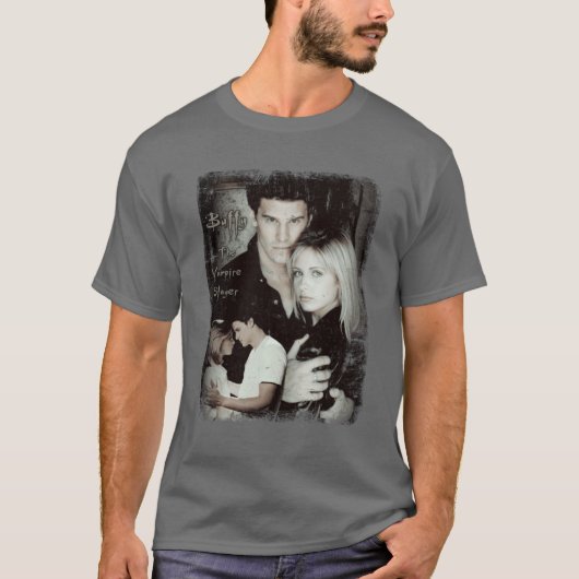 T-shirt Cadeau Buffy Angel (Devant)