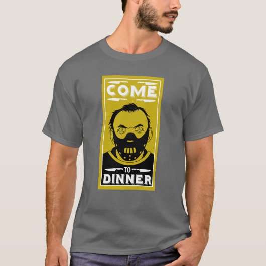 T-shirt Cadeau Cannibal Cook (Devant)