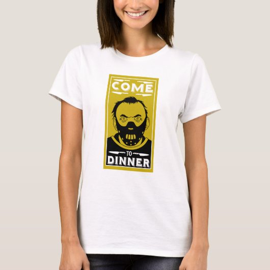 T-shirt Cadeau Cannibal Cook (Devant)
