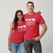 T-shirt cadeau certifié cpr (Unisexe)