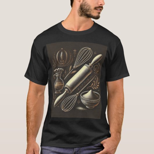 T-shirt "Cadeau Chef pâtissier unique (Devant)