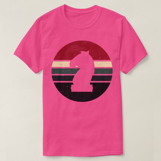 T-shirt Cadeau Cheval d'échecs (Design devant)