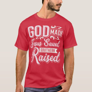 T-shirt Cadeau chrétien mignon Sud Imprimer Jésus Religieu